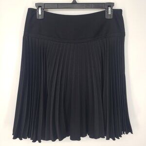 Yoana Baraschi Anthropologie Pleated Satin Skirt